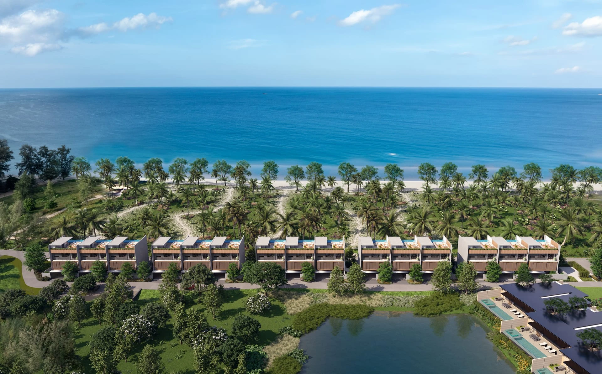 Banyan Tree Beach Residences Nammu beach terraces landing